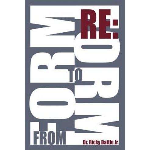 From Form to Reform Paperback, Lulu.com