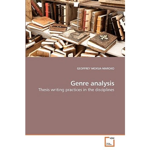 Genre Analysis Paperback, VDM Verlag