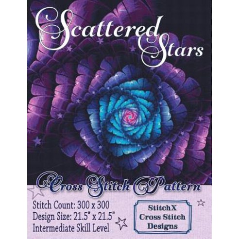 Scattered Stars Cross Stitch Pattern Paperback, Createspace Independent Publishing Platform
