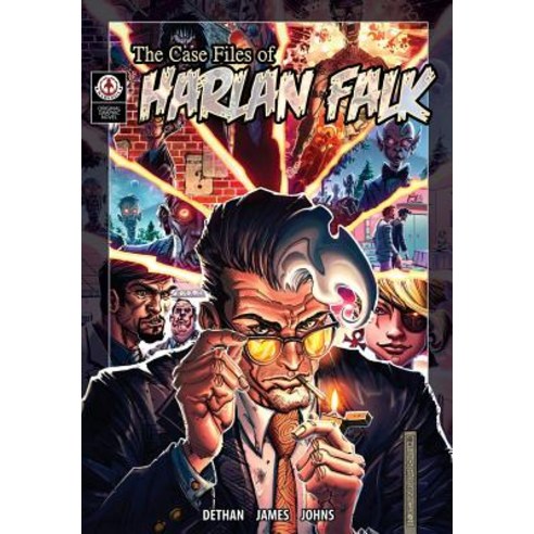 The Case Files of Harlan Falk Paperback, Markosia Enterprises