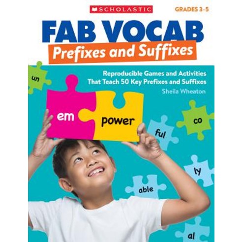 Fab Vocab:Prefixes and Suffixes: Reproducible Games and Activities That Teach 50 Key Prefixes a..., Teaching Resources