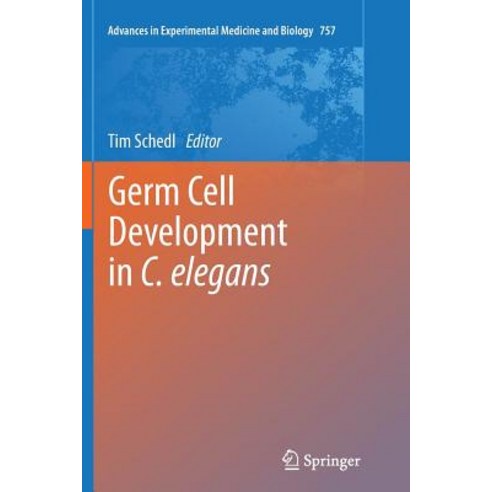 Germ Cell Development in C. Elegans Paperback, Springer