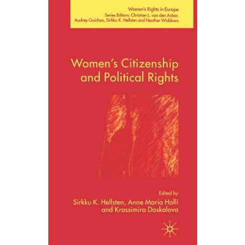 Women''s Citizenship and Political Rights Hardcover, Palgrave MacMillan