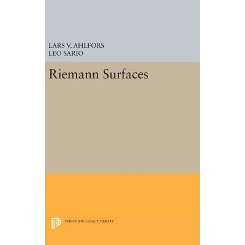 Riemann Surfaces Hardcover, Princeton University Press