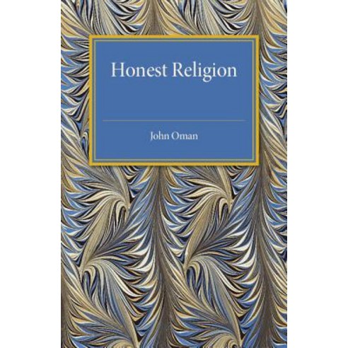 Honest Religion, Cambridge University Press