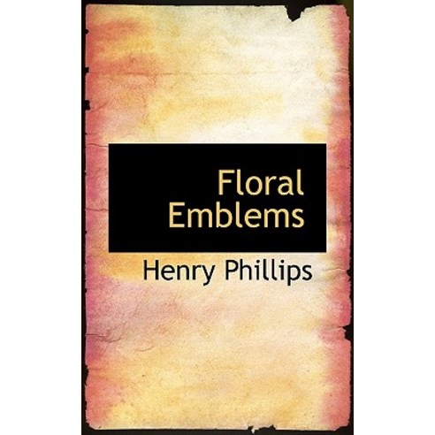Floral Emblems Paperback, BiblioLife