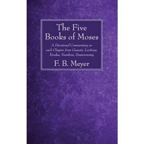 The Five Books of Moses Paperback, Wipf & Stock Publishers