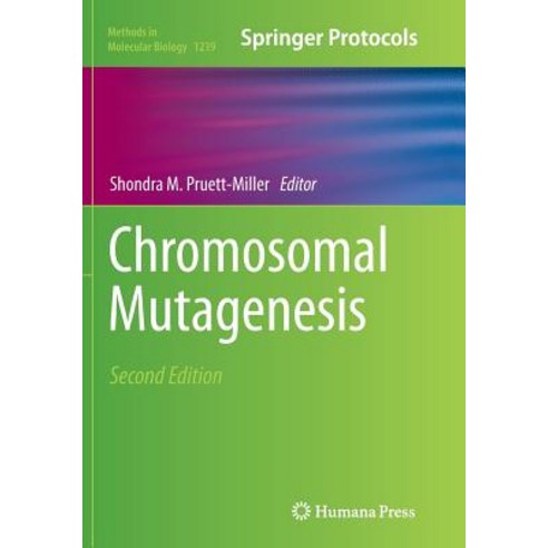 Chromosomal Mutagenesis Paperback, Humana Press