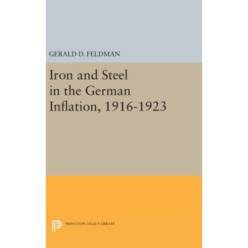 Iron and Steel in the German Inflation 1916-1923 Hardcover, Princeton University Press