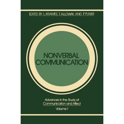 Nonverbal Communication Paperback, Springer