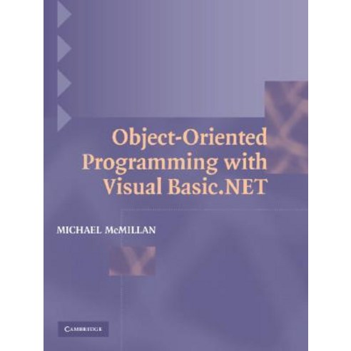 Object-Oriented Programming with Visual Basic.Net Paperback, Cambridge ...