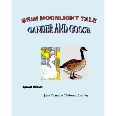 Gander and Goose: Brim Moonlight Tale Paperback, Createspace Independent Publishing Platform