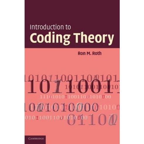 Introduction to Coding Theory Hardcover, Cambridge University Press