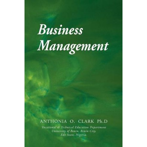 Business Management Paperback, Swirl