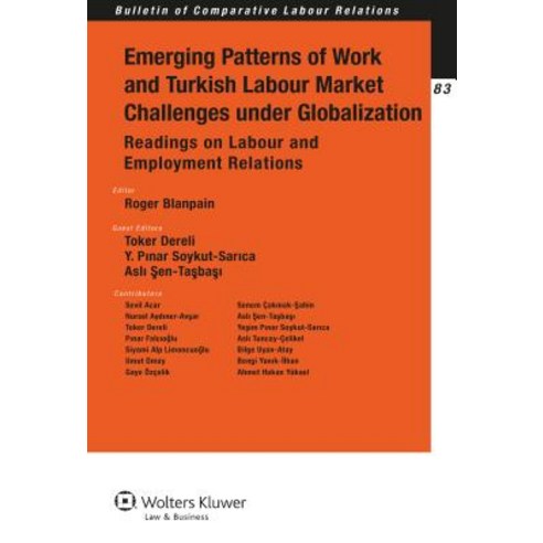 Emerging Patterns of Work and Turkish Labour Market Challenges Under Globalization. Readings on Labour..., Kluwer Law International