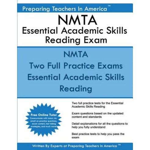 Nmta Essential Academic Skills Reading Exam: Nmta 001 Nes Essential Academic Skills Reading Exam Pape..., Createspace Independent Publishing Platform