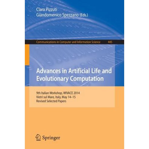 Advances in Artificial Life and Evolutionary Computation Paperback ...