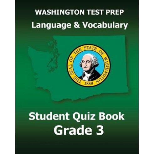 Washington Test Prep Language & Vocabulary Student Quiz Book Grade 3 ...