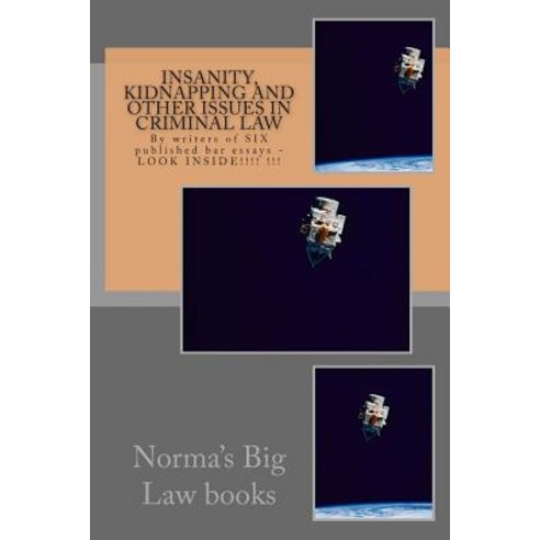 Insanity Kidnapping and Other Issues in Criminal Law: By Writers of Six Published Bar Essays - Look I..., Createspace Independent Publishing Platform