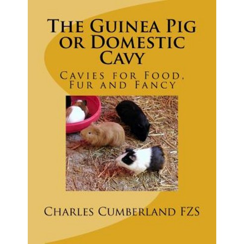 The Guinea Pig or Domestic Cavy: Cavies for Food Fur and Fancy Paperback, Createspace Independent Publishing Platform