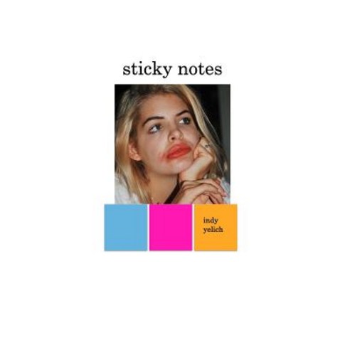 Sticky Notes Paperback, Blurb