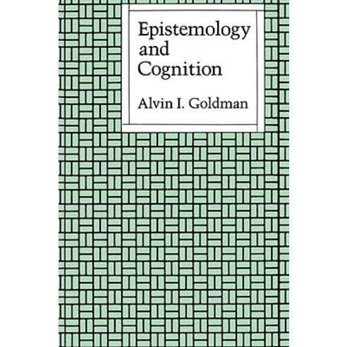 Epistemology and Cognition Paperback, Harvard University Press