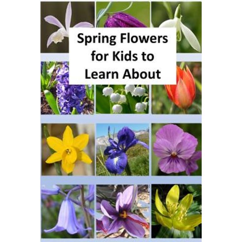 Spring Flowers for Kids to Learn about Paperback, Createspace Independent Publishing Platform