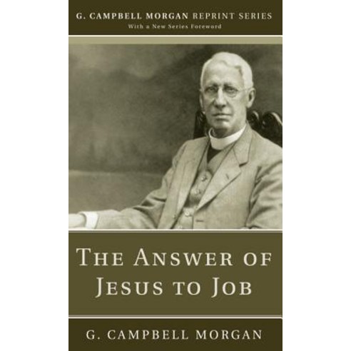The Answer of Jesus to Job Paperback, Wipf & Stock Publishers