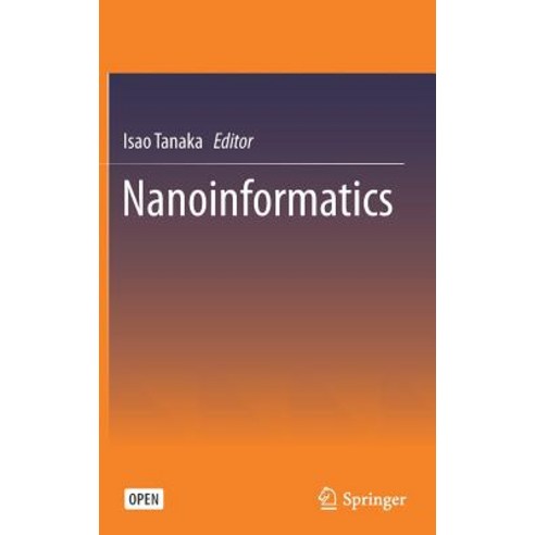 Nanoinformatics Hardcover, Springer