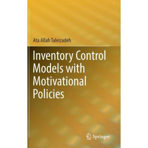 Inventory Control Models with Motivational Policies Hardcover, Springer ...