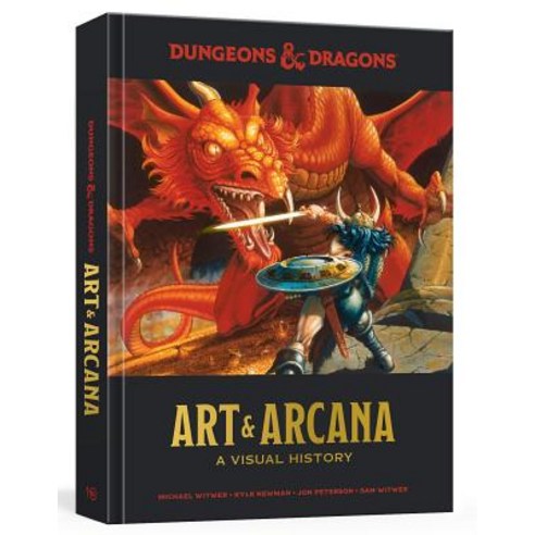 Dungeons and Dragons Art and Arcana: A Visual History Hardcover, Ten Speed Press