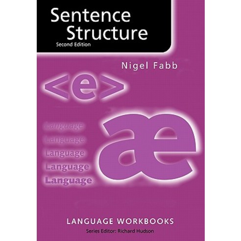 Sentence Structure Paperback, Routledge