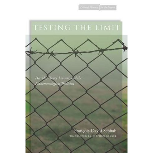 Testing the Limit: Derrida Henry Levinas and the Phenomenological Tradition Paperback, Stanford University Press