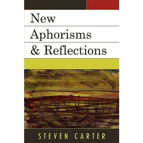 New Aphorisms & Reflections Paperback, Hamilton Books