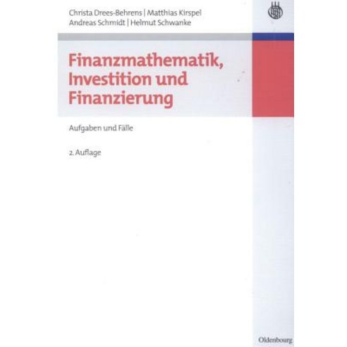 Finanzmathematik Investition Und Finanzierung Paperback, Walter de Gruyter