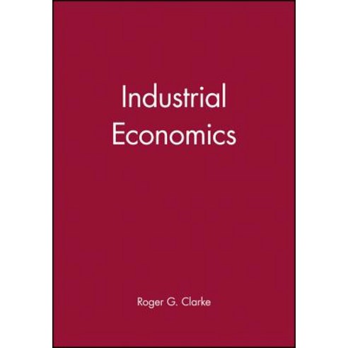 Industrial Economics Paperback, Wiley-Blackwell