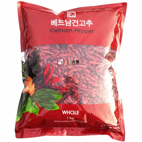 솔표 건고추, 500g, 1개