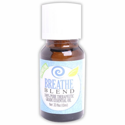 힐링솔루션 테라퓨틱 그레이드 에센셜 오일, 10ml, Breathe, 1개