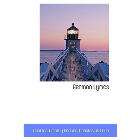 German Lyrics Paperback, BiblioLife