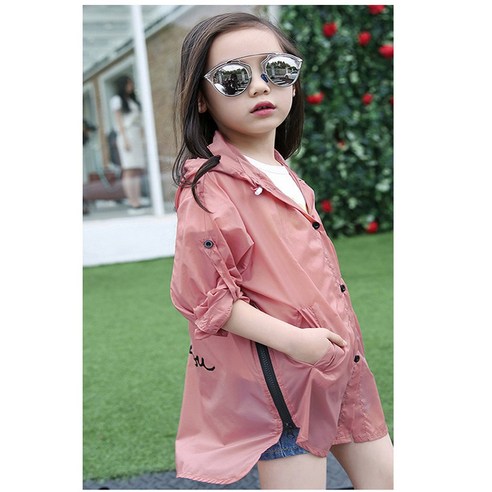 알럽베이비 햇빛차단 키즈 바람막이