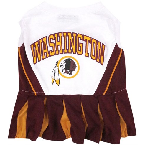 도기네이션 치어리더 애견 드레스, Washington Redskins