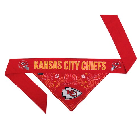 도기네이션 타이 온 애견 반다나, Kansas City Chiefs