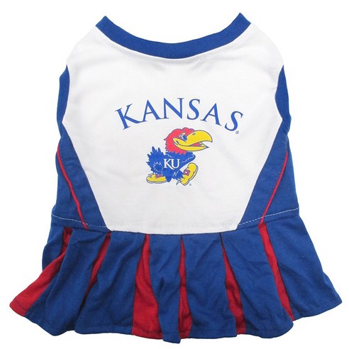 도기네이션 치어리더 애견 드레스, Kansas Jayhawks