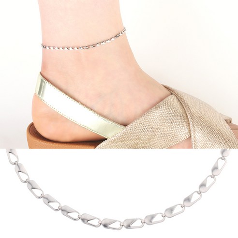 스타스 써지컬스틸 클립체인 발찌