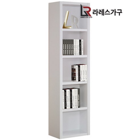 공간의 마법, 라레스 5단 틈새 책장으로 완성하는 나만의 서재 틈새장300
