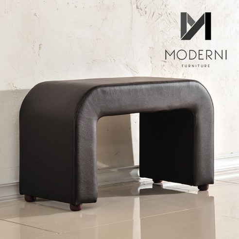 모더니가구 쇼콜라 가죽협탁, 다크브라운