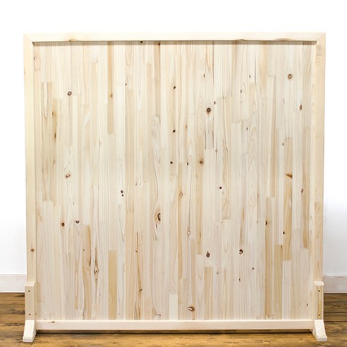 아이베란다 삼나무 원목파티션