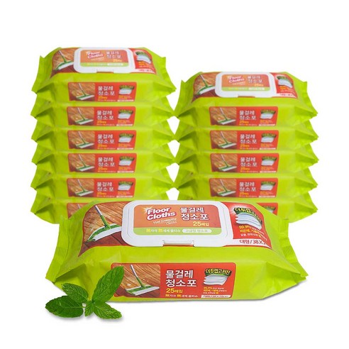 [OKㅣ강추] 홈인더스트리 물걸레청소포 고급형 대형 25매 [OKNOWㅣ추천상품]
