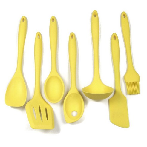 셰프크래프트 프리미엄 실리콘 키친 툴 조리도구 7종 세트, Yellow