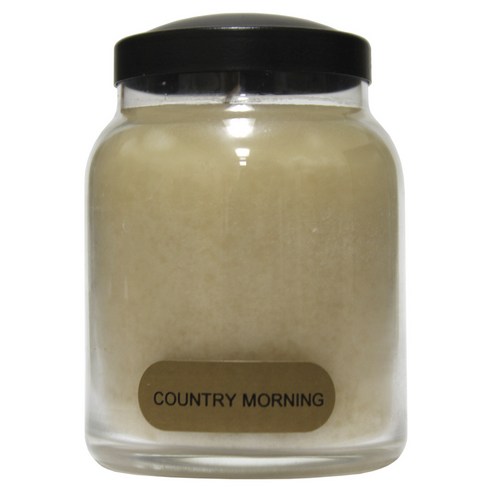 A Cheerful Giver 베이비 자 캔들 6oz, 1개, Country Morning